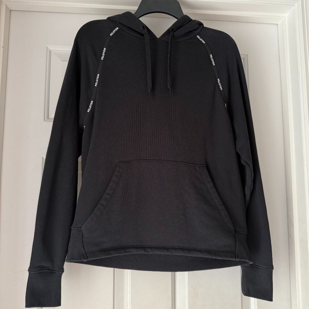 Pelaton Black Logo Hoodie- Size XS-Effortless Comfort Meets Everyday Style